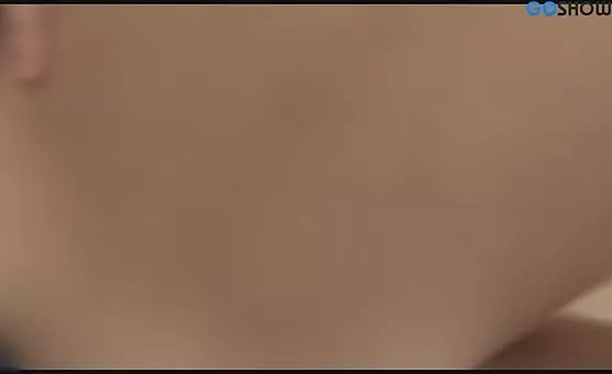 Brunette Teases Shaved Cunt for Erotic Delight